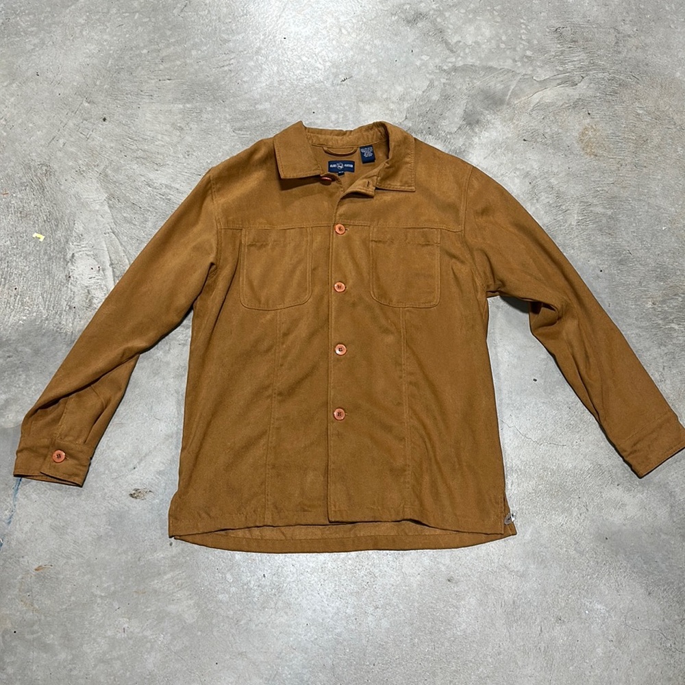 Brown button up top /‎ size M / Alan Flusser Brand / M-50